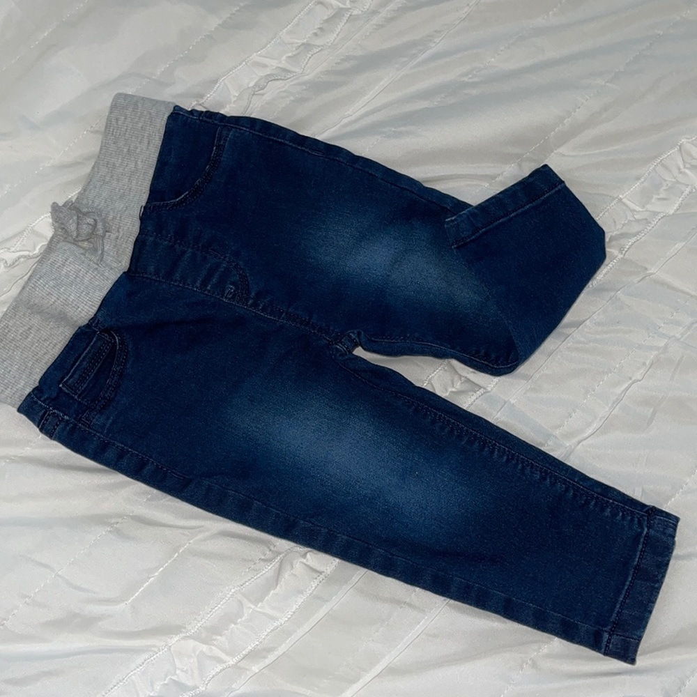 Baby jeans, dark wash Toughskins size 12 months
